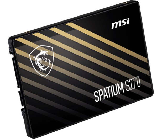 MSI SPATIUM S270 SATA 2.5” 480GB S78-440E350-P83 - 1135051 - zdjęcie 5